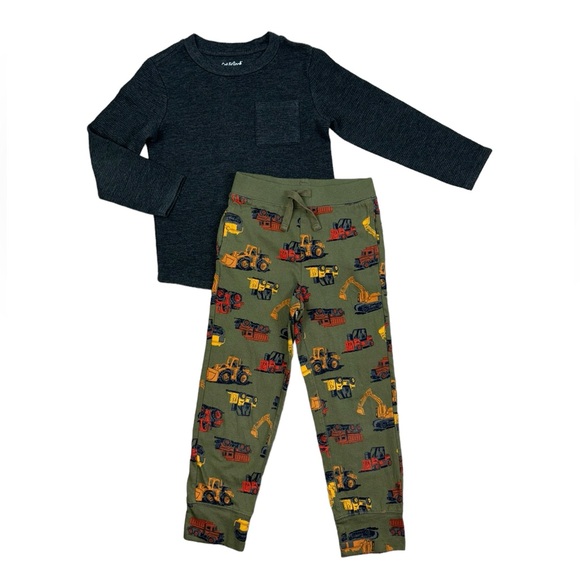 GAP Construction Trucks Pull On Joggers Size 5 - Picture 2 of 15